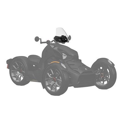 Can-Am Adjustable Sport Windshield