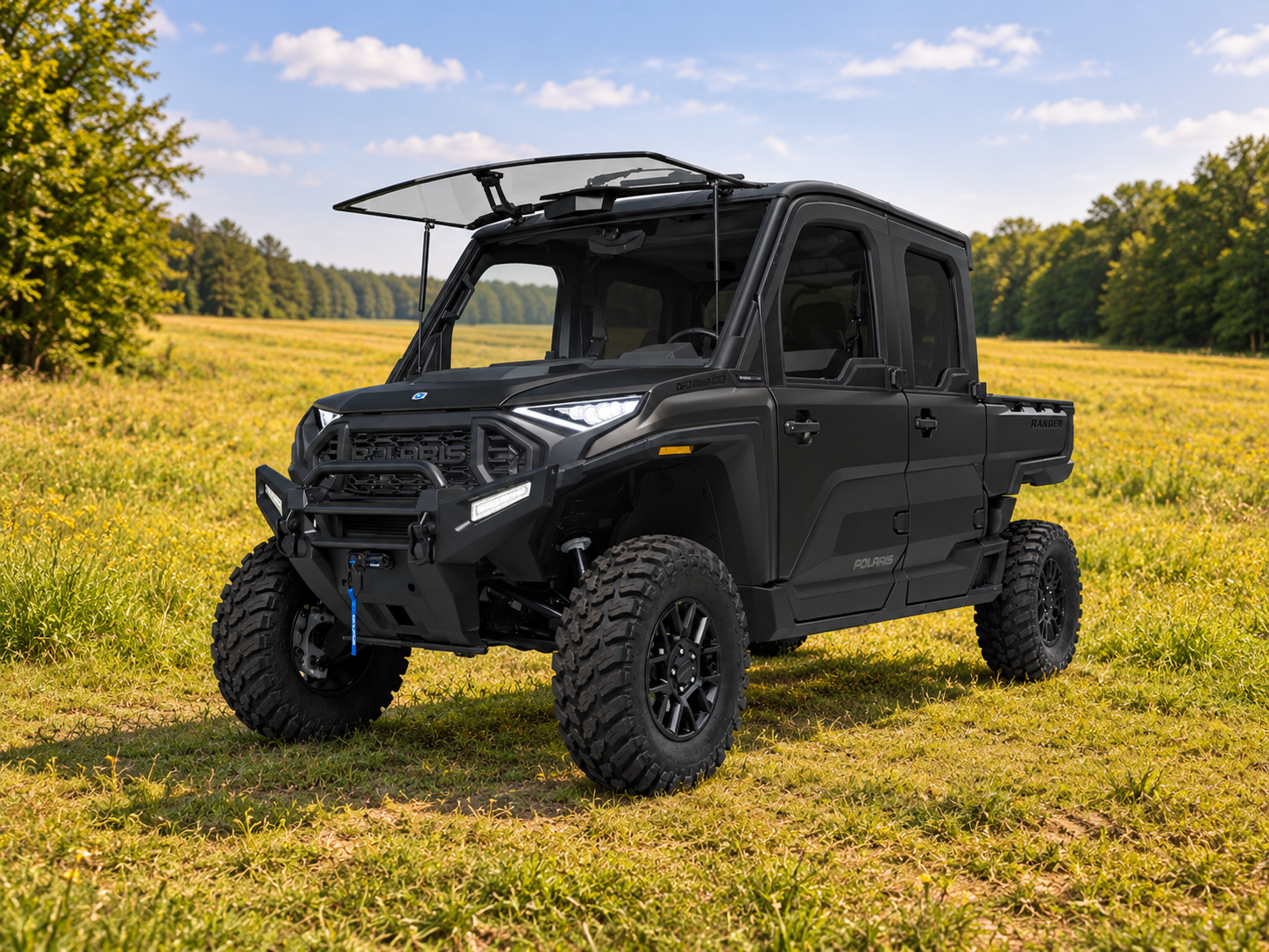 2027 Polaris RANGER CREW XD 1500 Northstar Ultimate Super Graphite