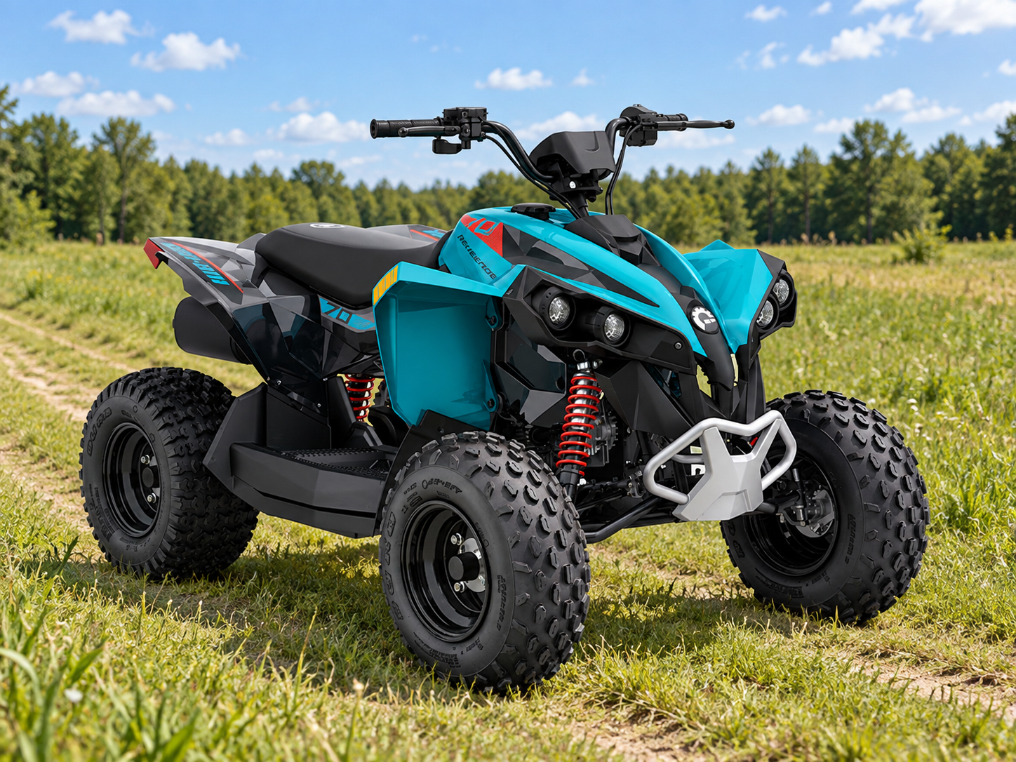 2026 Can-Am Renegade 70 EFI Iceberg Blue & Black