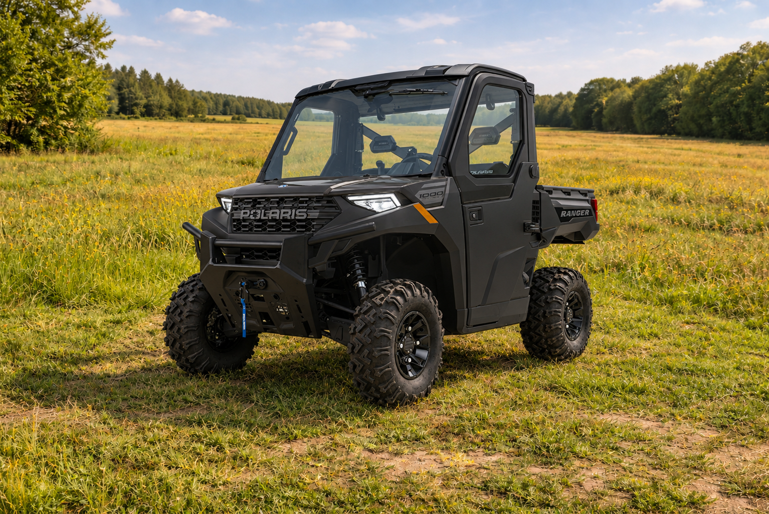 2026 Polaris RANGER 1000 CAB Granite Gray — photo 1 of 3