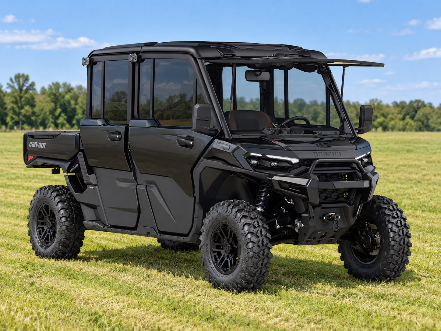 2027 Can-Am Defender Max Lone Star Cab Stealth Black — photo 1 of 2
