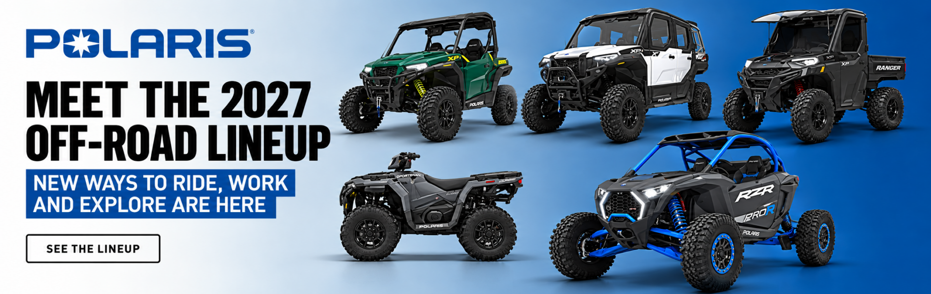 Meet the 2027 Polaris Off-Road Lineup